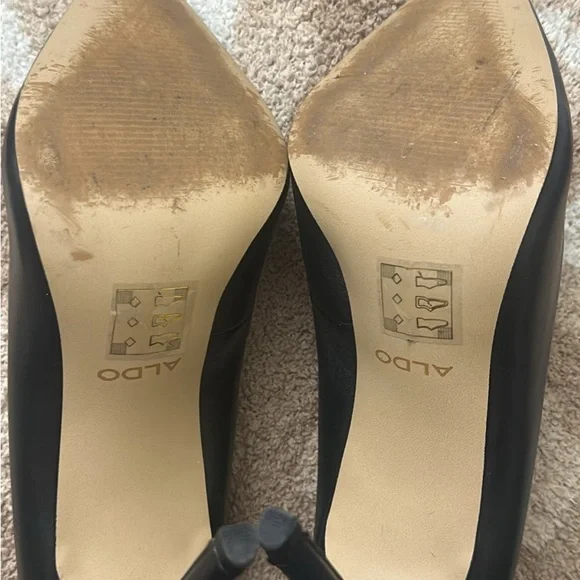Aldo pillow walk, black stiletto pumps - Picture 4 of 5